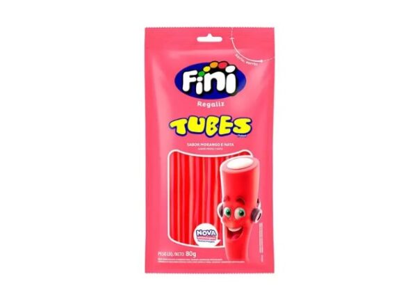 Fini Tubes Azedinho Sabor Morango 15g