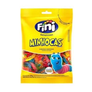 Gelatina Fini Sabores Sortidos Minhocas 15g