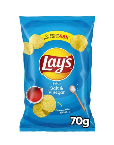 Batata Lays Salt & Vinegar Cream 70gr