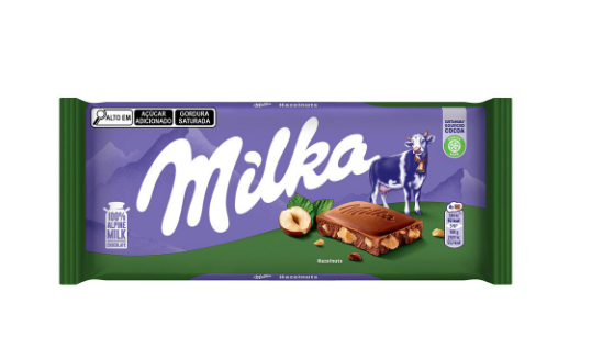 Chocolate Milka Avelã 90gr