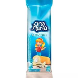 Bolo Ana Maria Sabor Baunilha 35g