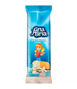 Bolo Ana Maria Sabor Baunilha 35g