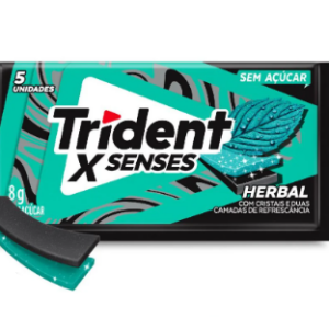 Trident X Senses Intense Sabor Herbal - 8g