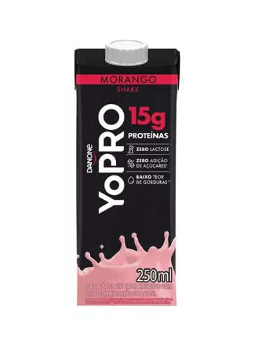 Bebida Láctea Yopro Protein Morango 250ml