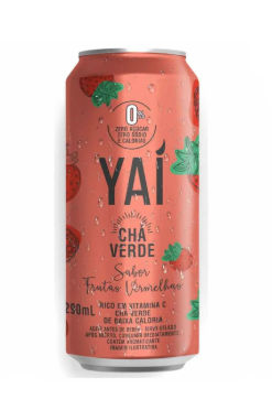 Chá Verde Yaí Sabor Frutas Vermelhas - 290ml