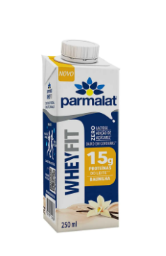 Bebida Láctea Parmalat Whey Sabor Baunilha - 250ml