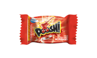 Chiclete Poosh! Sabor Morango- 5g
