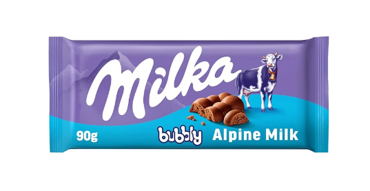 Chocolate Milka Bubbly Alpine Milk 9gr