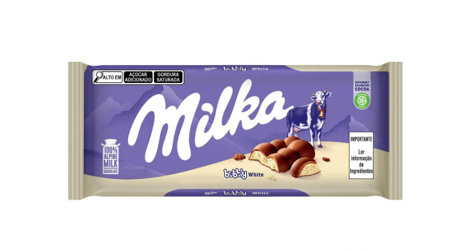 Chocolate Milka Bubbly White 95gr
