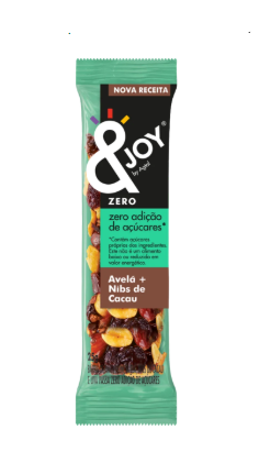 Barra Nuts Enjoy Zero Avelã + Nibs de Cacau 25g